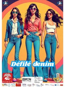 Affiche défilé Denim