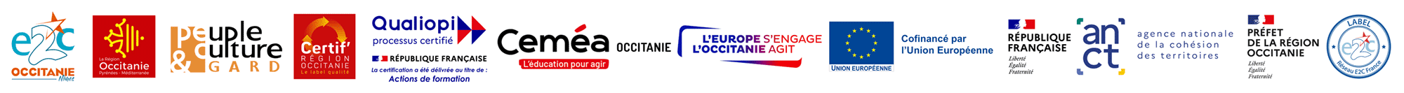 Logos officiels E2C Nimes